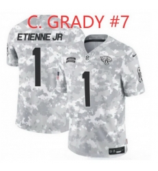 JaGuars #7 C.GRADY Salute To Service Stitched Jersey
