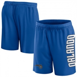 Men Orlando Magic Blue Post Up Mesh Shorts 