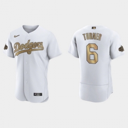 Men Trea Turner Los Angeles Dodgers 2022 Mlb All Star Game Authentic White Jersey