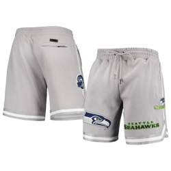 Men Seattle Seahawks Gray Shorts