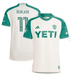 Mens Austin FC Brandon Vazquez adidas Green 2025 The Heartbeat Kit Replica Player Jersey Mens Austin FC Brandon Vazquez adidas Green 2025 The Heartbeat Kit Replica Player Jersey