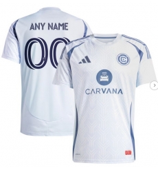 Men's Chicago Fire adidas Light Blue 2025 The Municipal Kit Replica Custom Jersey Men's Chicago Fire adidas Light Blue 2025 The Municipal Kit Replica Custom Jersey