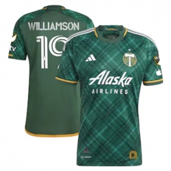 Men Portland Timbers Eryk Williamson 2023 24 Home Replica Green