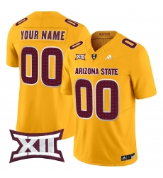 Men Women Youth Arizona State Sun Devils 2024 Vapor Limited Custom Jersey V2 All Stitched Gold Men Women Youth Arizona State Sun Devils 2024 Vapor Limited Custom Jersey V2 All Stitched Gold