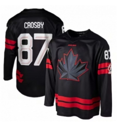 Mens Sidney Crosby #87 Black Hockey Canada 2026 Replica Jersey