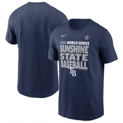 Men Tampa Bay Rays Navy 2026 World Series T Shirt